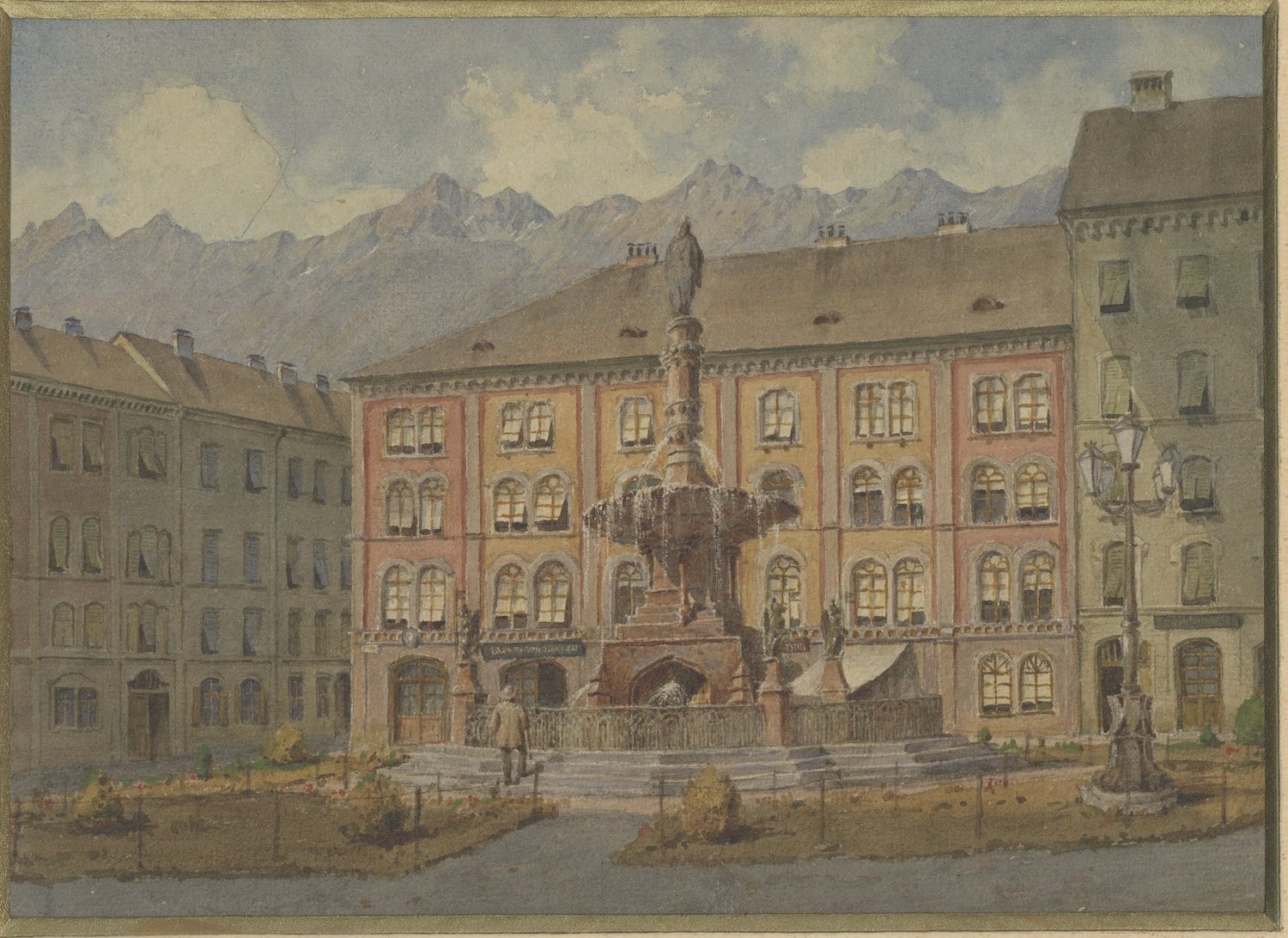 Rudolfsbrunnen Innsbruck Bozner Platz