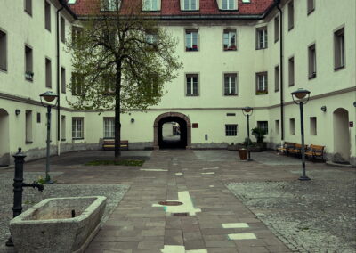 Innenhof Turnusvereinshaus