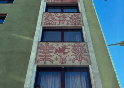 Kunst am Bau: Egger-Lienz-Straße 119