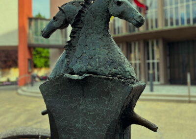 Pferdebrunnen Kirche Wilten West