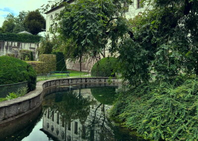 Spiegelung Schloss Ambras