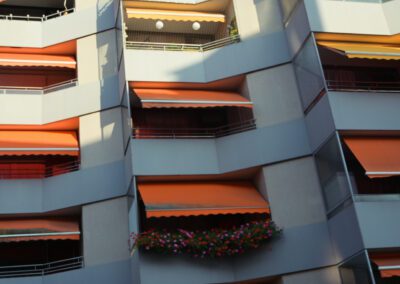 Balkone Hochhaus Saggen