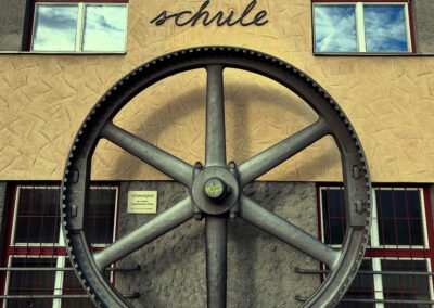 Mühlrad Rennerschule Innsbruck