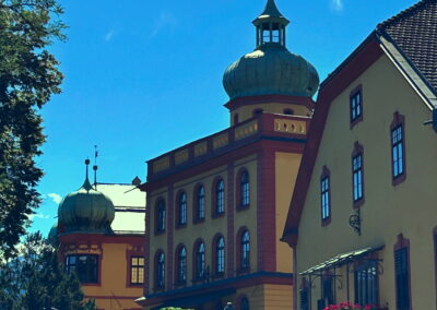 Schloss Büchsenhausen im Sonnenschein