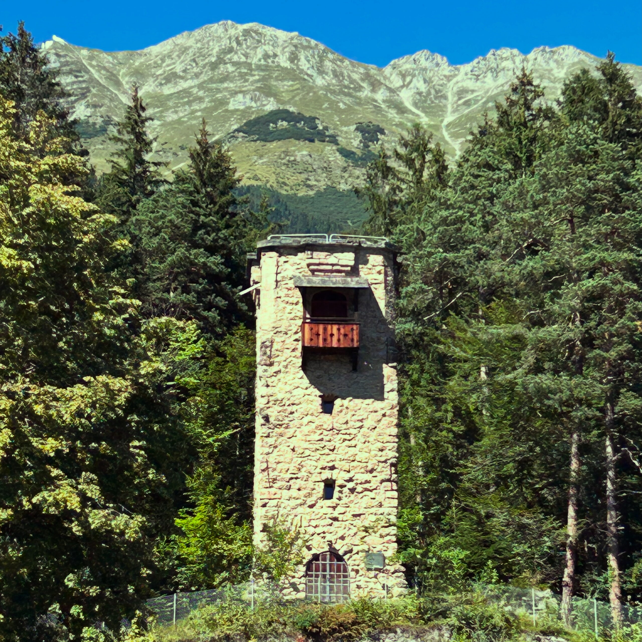 Hungerburg Seehof Aussichtsturm