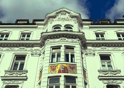 Eckhaus Erlerstraße / Maria-Theresienstraße