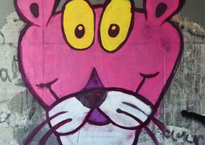 Graffiti Pink Panther