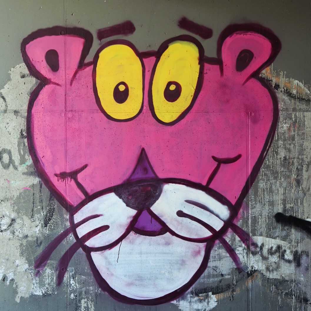 Graffiti Pink Panther
