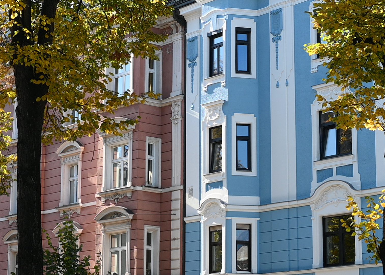 Häuser Franz-Josef-Straße Saggen