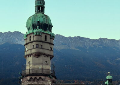 Stadtturm von der Blauen Brigitte aus