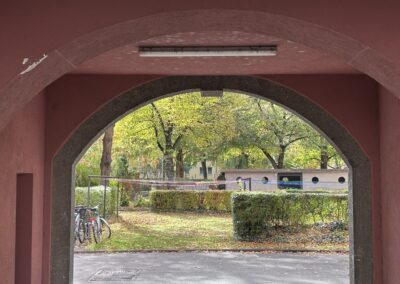 Innenhof Südtirolersiedlung Schöpfstraße
