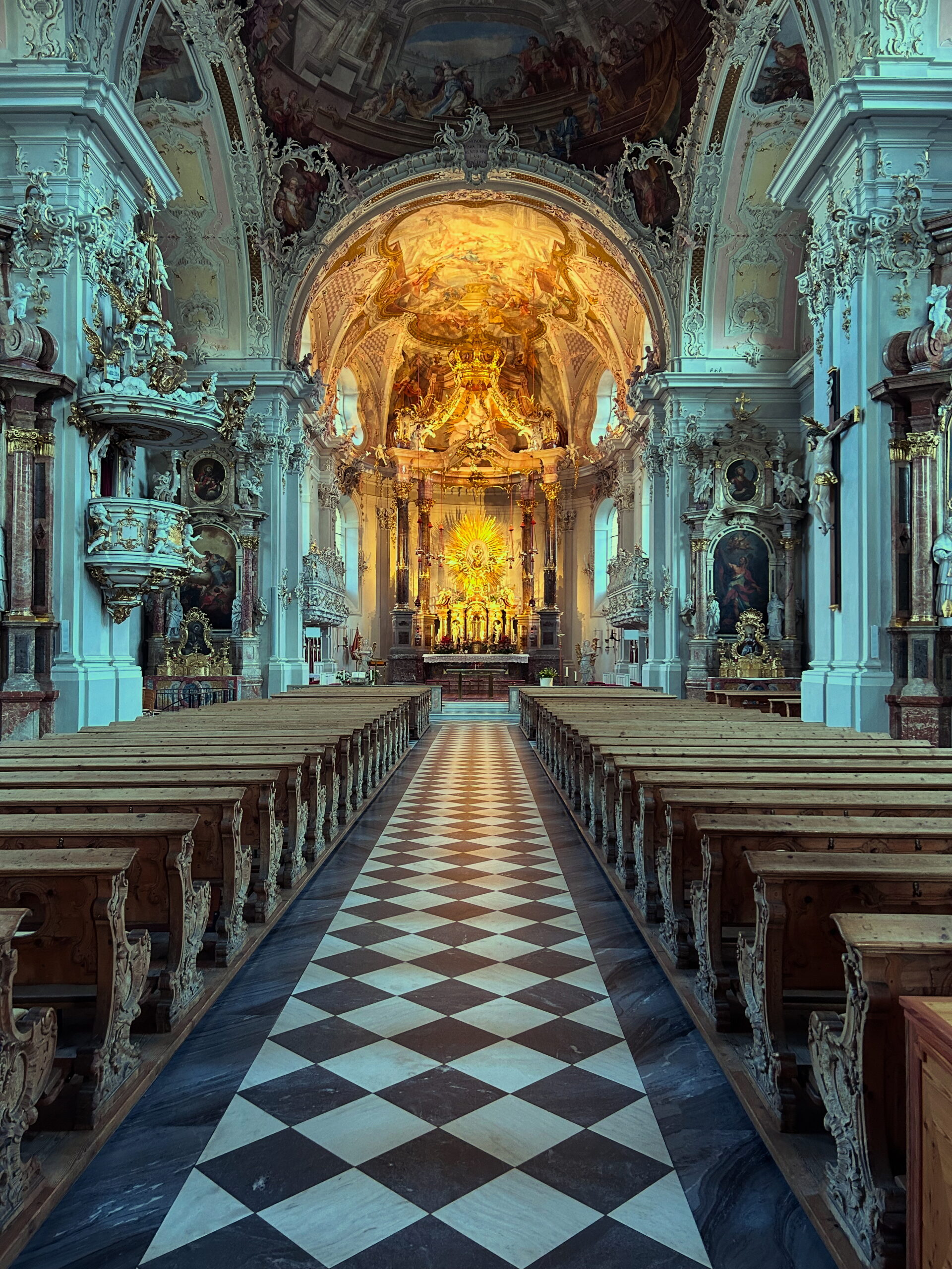 Basilika Wilten Innenraum