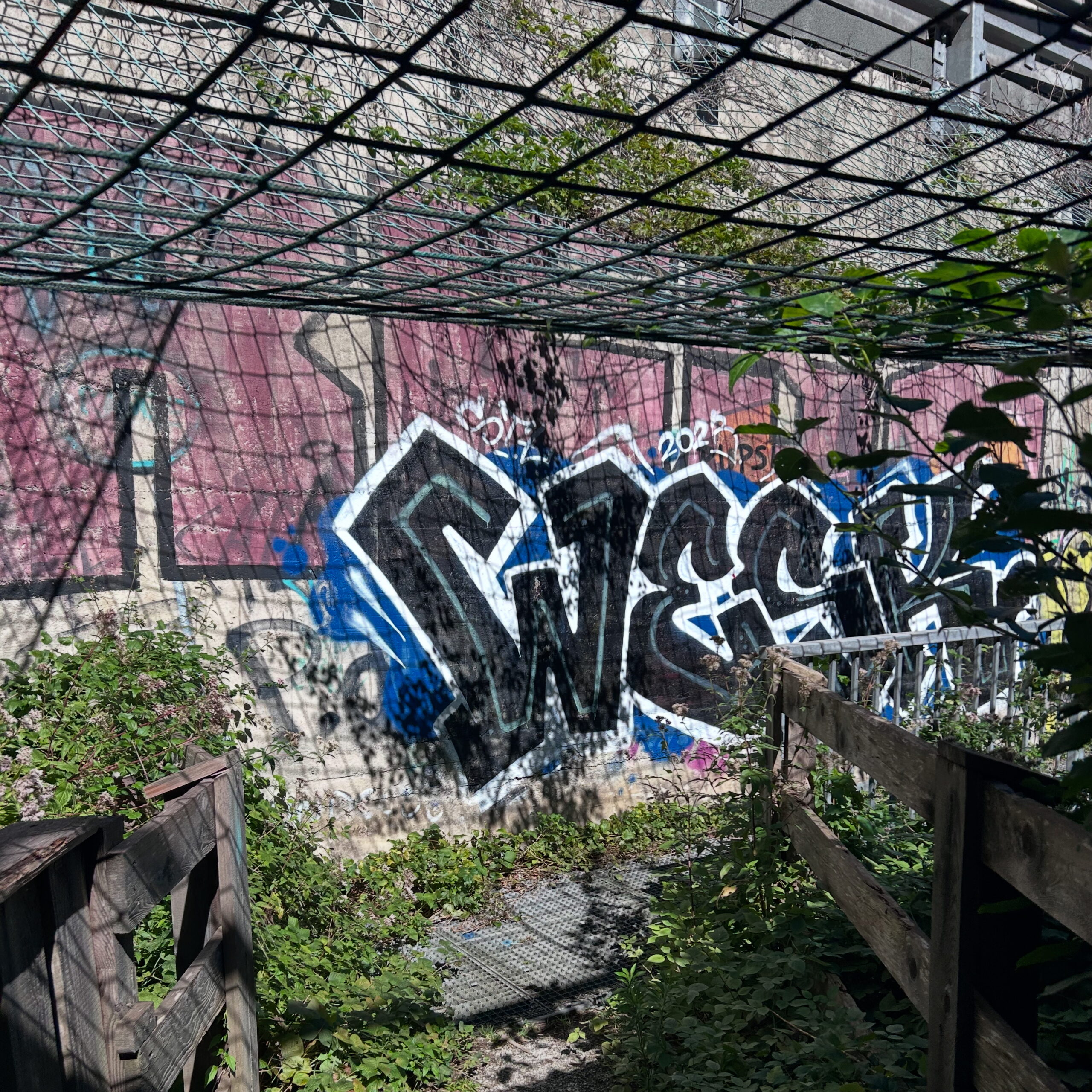 Graffiti Sillschlucht Autobahn Graffiti Sillschlucht Autobahn