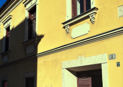 Arbeiterwohnhaus Mühlau Fassade