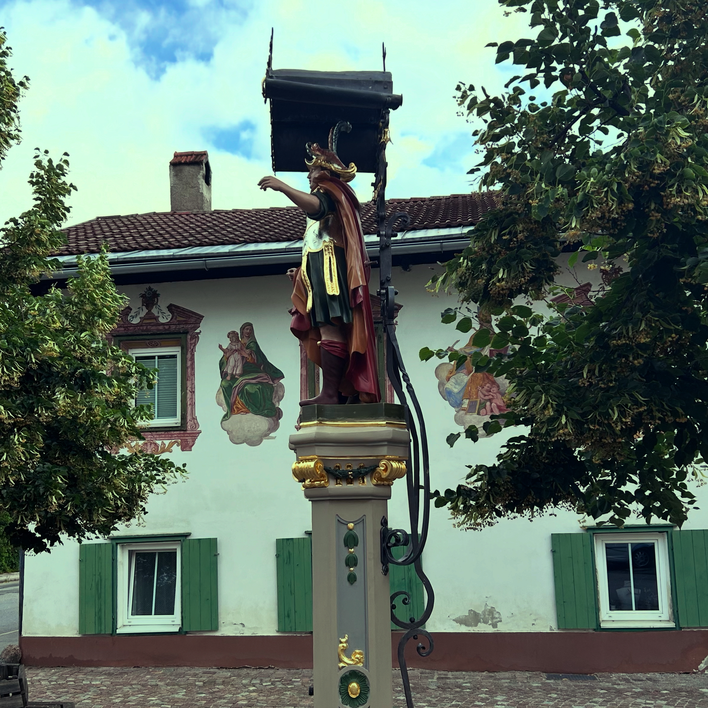 Florianibrunnen Pradl Innsbruck Florianibrunnen Pradl Innsbruck