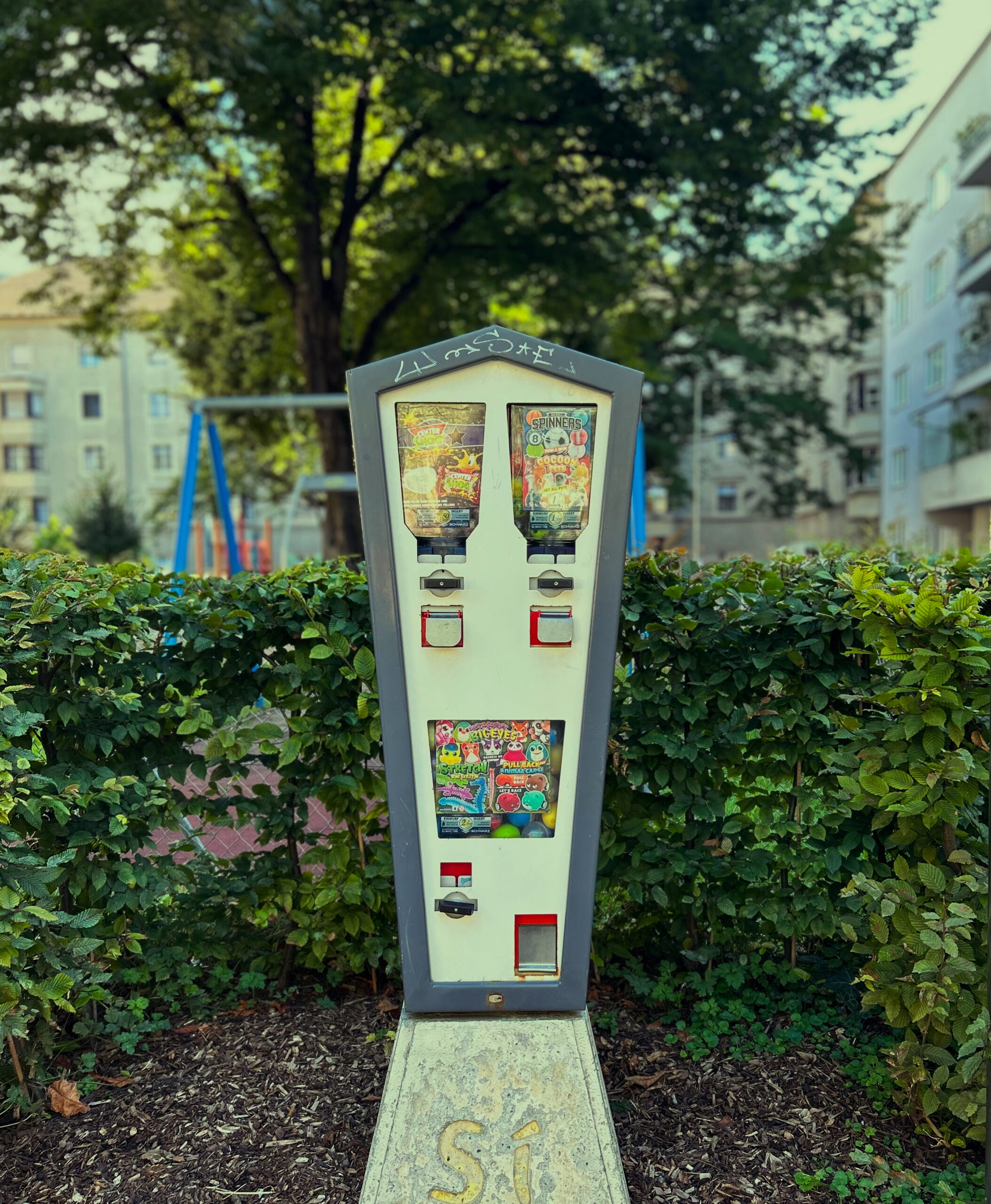 Kaugummiautomat Haydnplatz Saggen Kaugummiautomat Haydnplatz Saggen