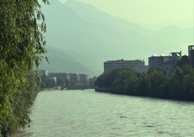 Mariahilfpark und Inn