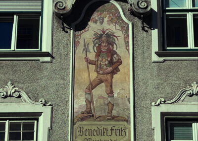 Fassade Pradlerstraße Benedikt Fritz
