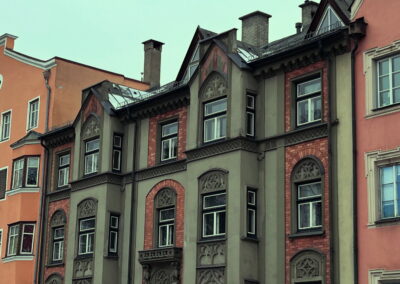 Häuserfront St. Nikolaus