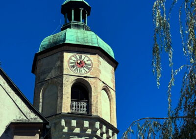 Kirchturm Alte Pfarrkirche Hötting
