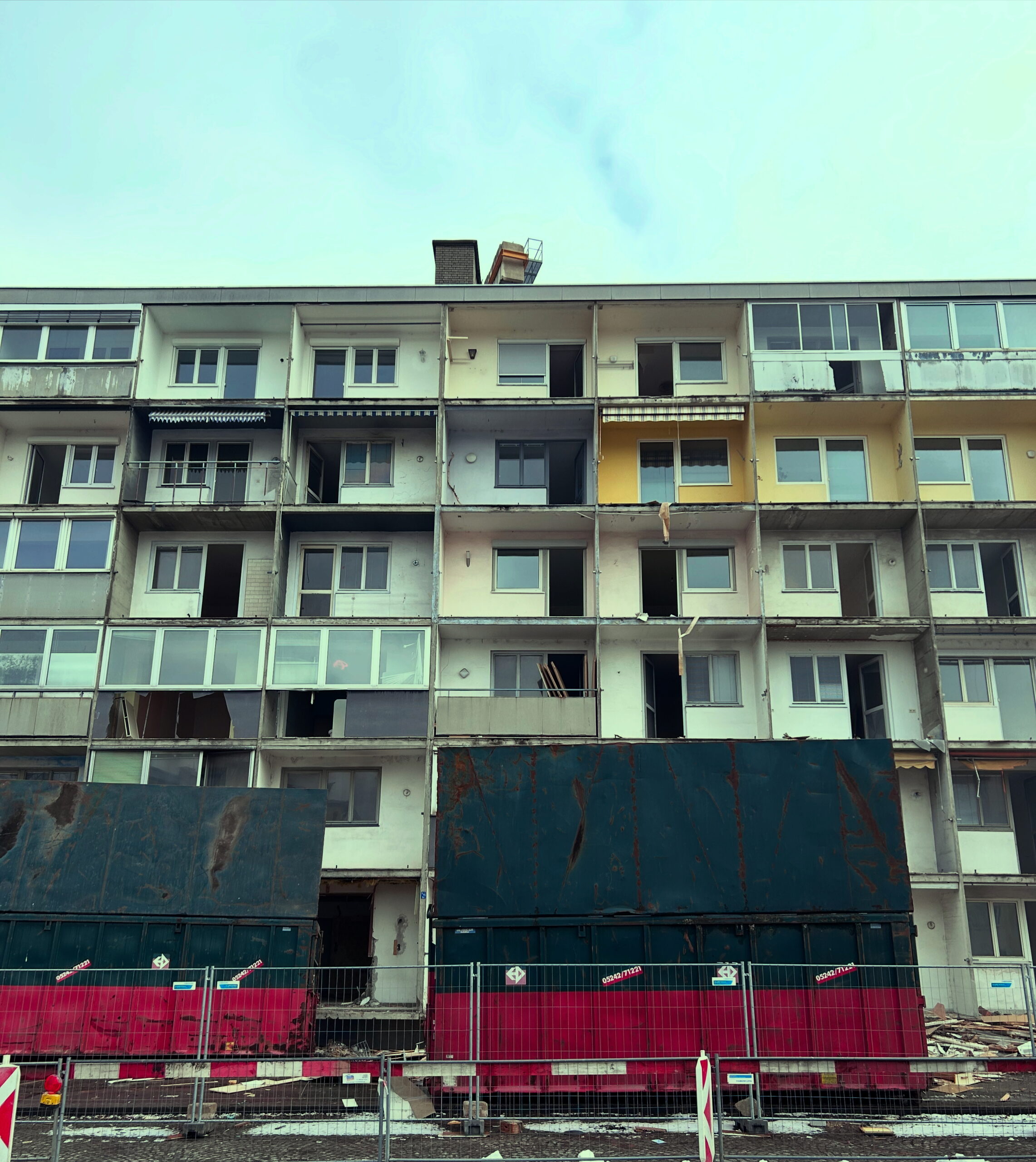 Baustelle Hunoldstraße Baustelle Hunoldstraße