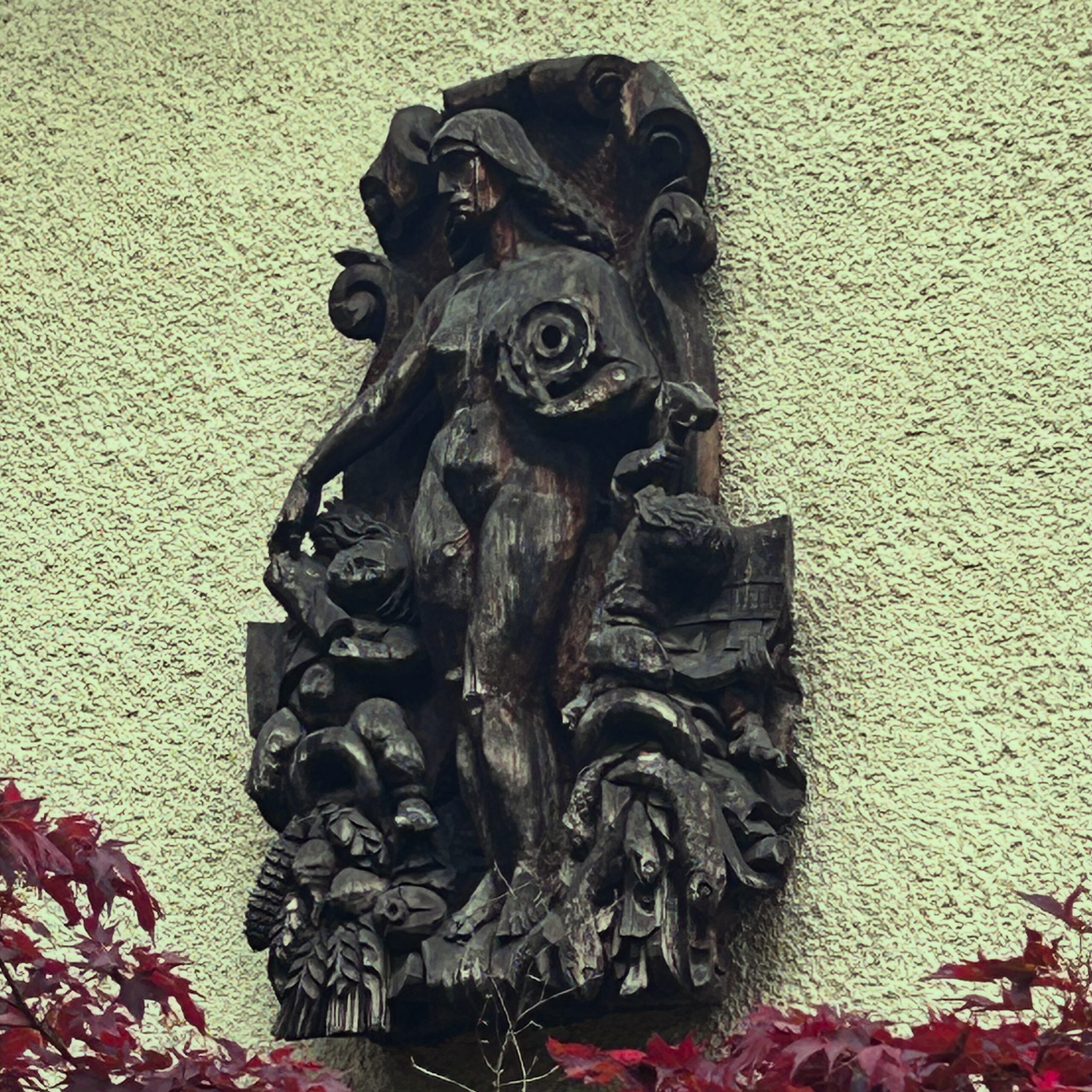 Relief der Sill in Pradl Relief der Sill in Pradl