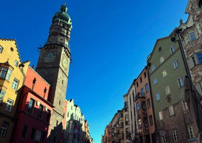 Oberer Stadtplatz mit Stadtturm