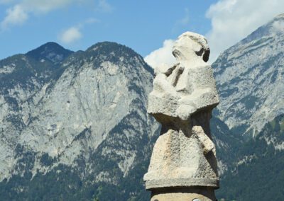 Brunnen Schloss Mentlberg