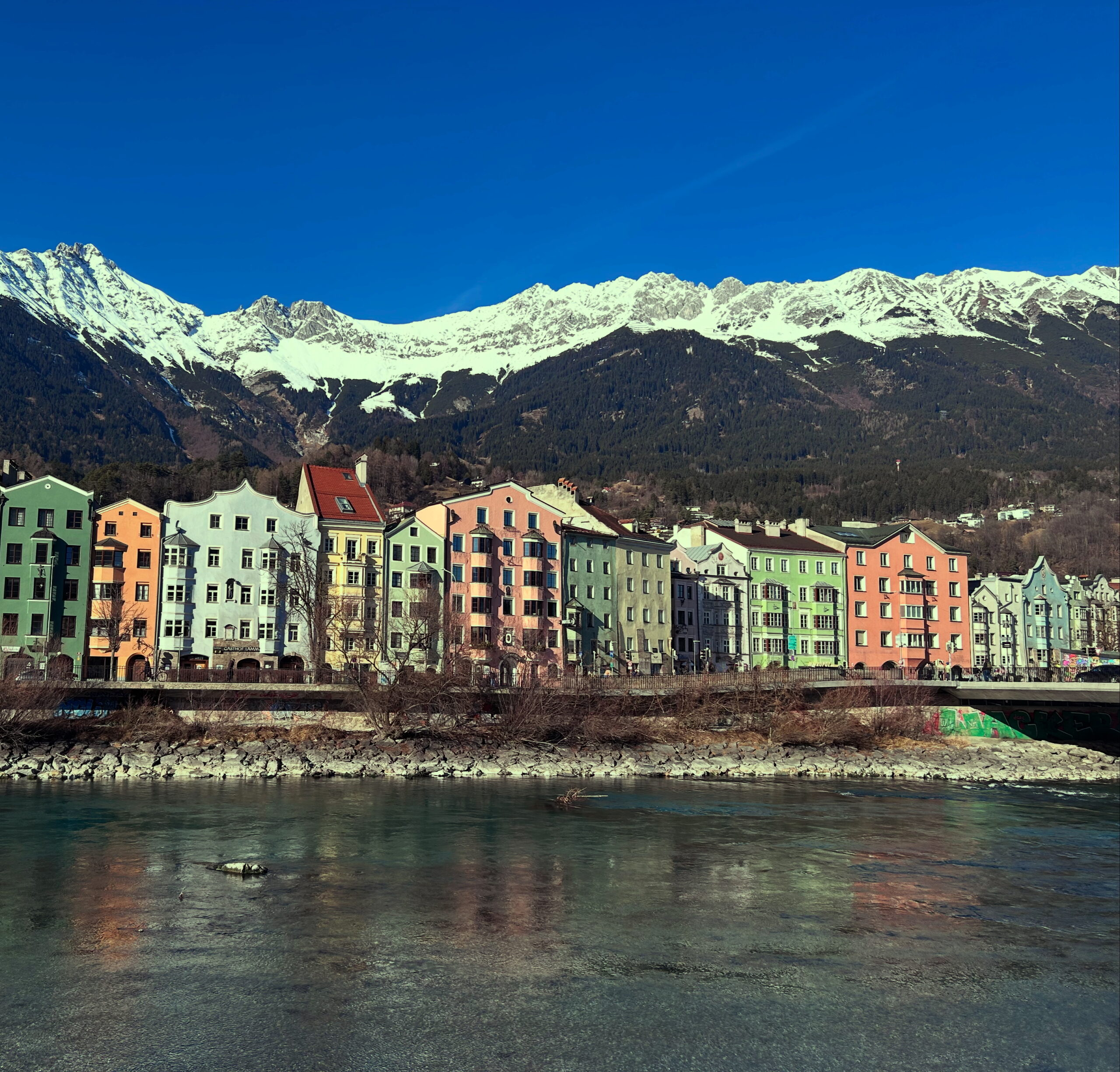 Mariahilf bei Sonnenschein mit Schnee Mariahilf bei Sonnenschein mit Schnee