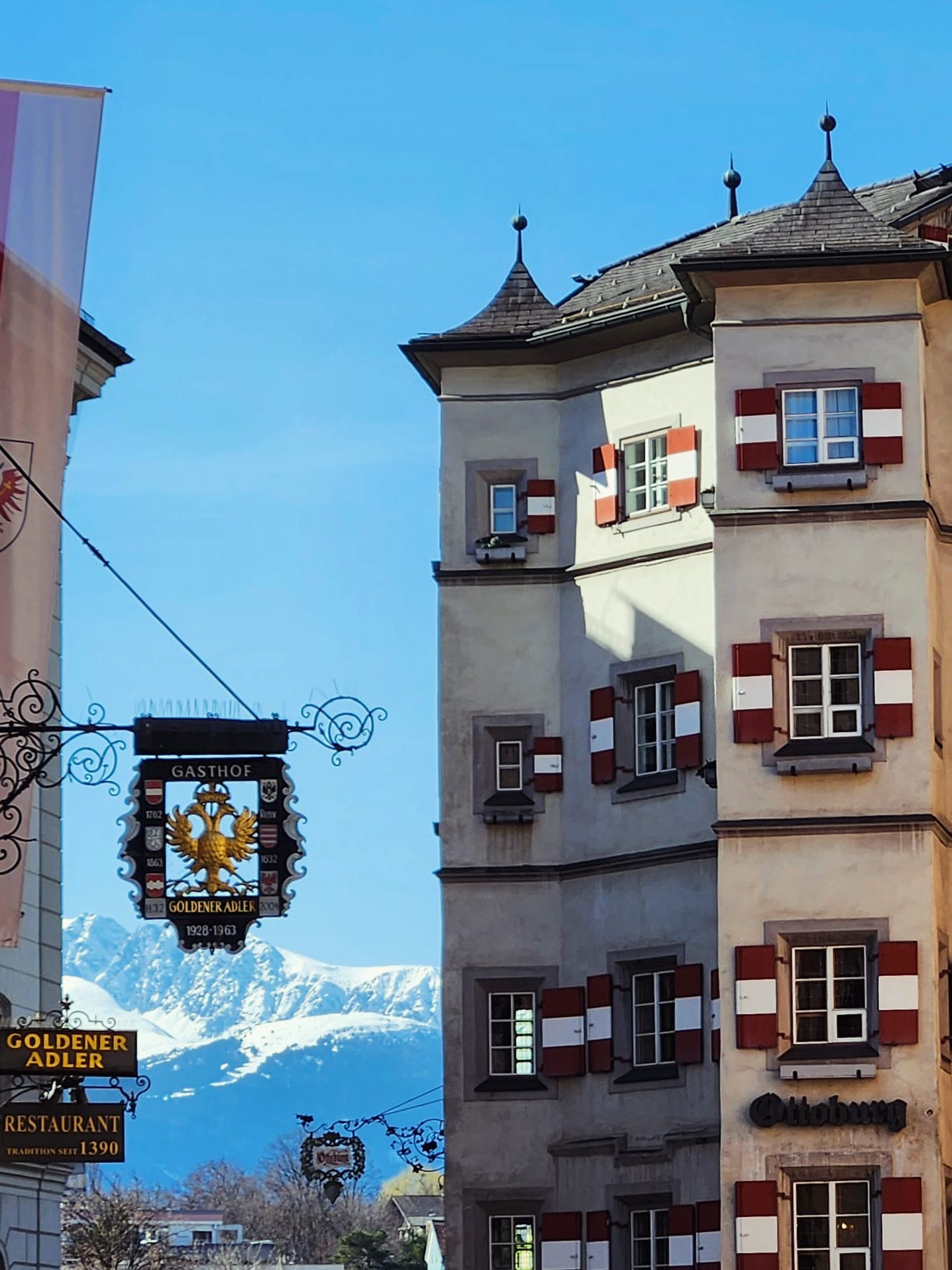 Schild Goldener Adler & Ottoburg Schild Goldener Adler & Ottoburg