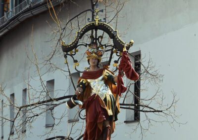 Statue Florianibrunnen Pradl