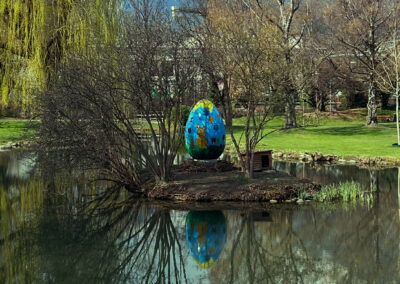 Osterei im Rapoldipark