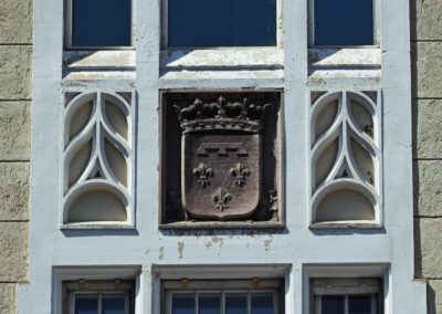 Wappen Bourbon Schloss Mentlberg