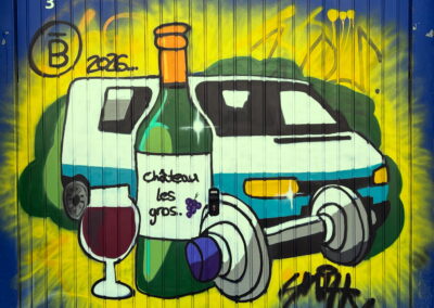 Garagentür Graffiti Tivoli