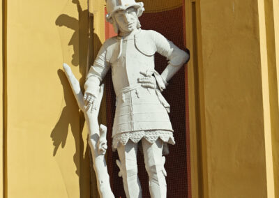 Statue Riese Thyrsus Stift Wilten