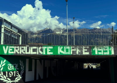 Unterführung Tivoli mit Graffiti
