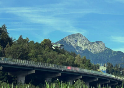 Autobahn A13 Innsbruck Berg Isel