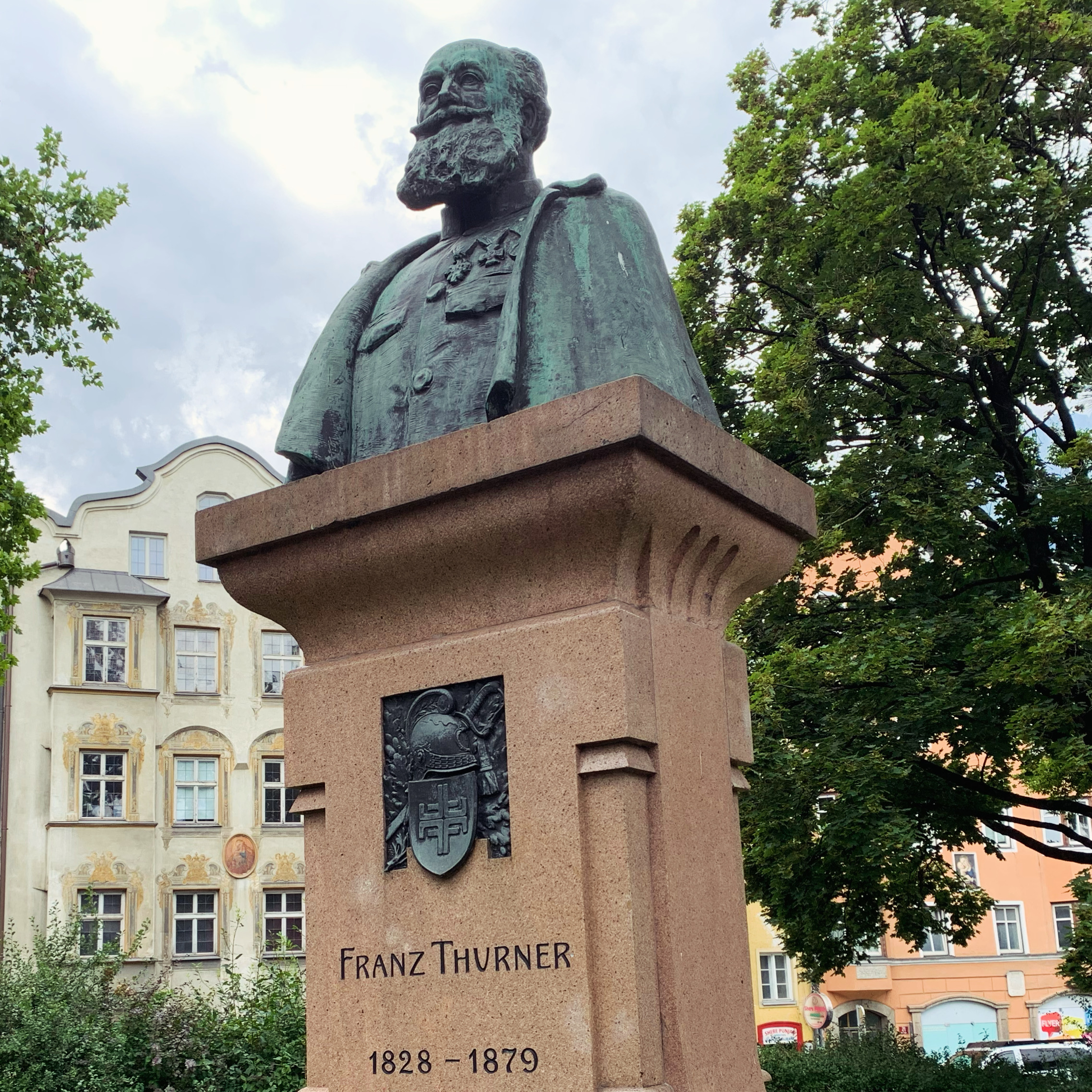 Denkmal Franz Thurner Waltherpark Denkmal Franz Thurner Waltherpark