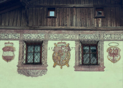 Fassade Bauernhaus Mühlau