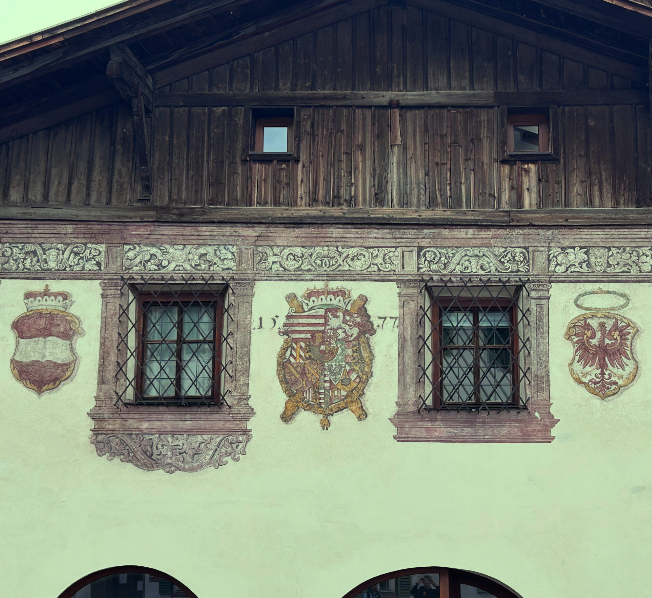 Fassade Bauernhaus Mühlau Fassade Bauernhaus Mühlau