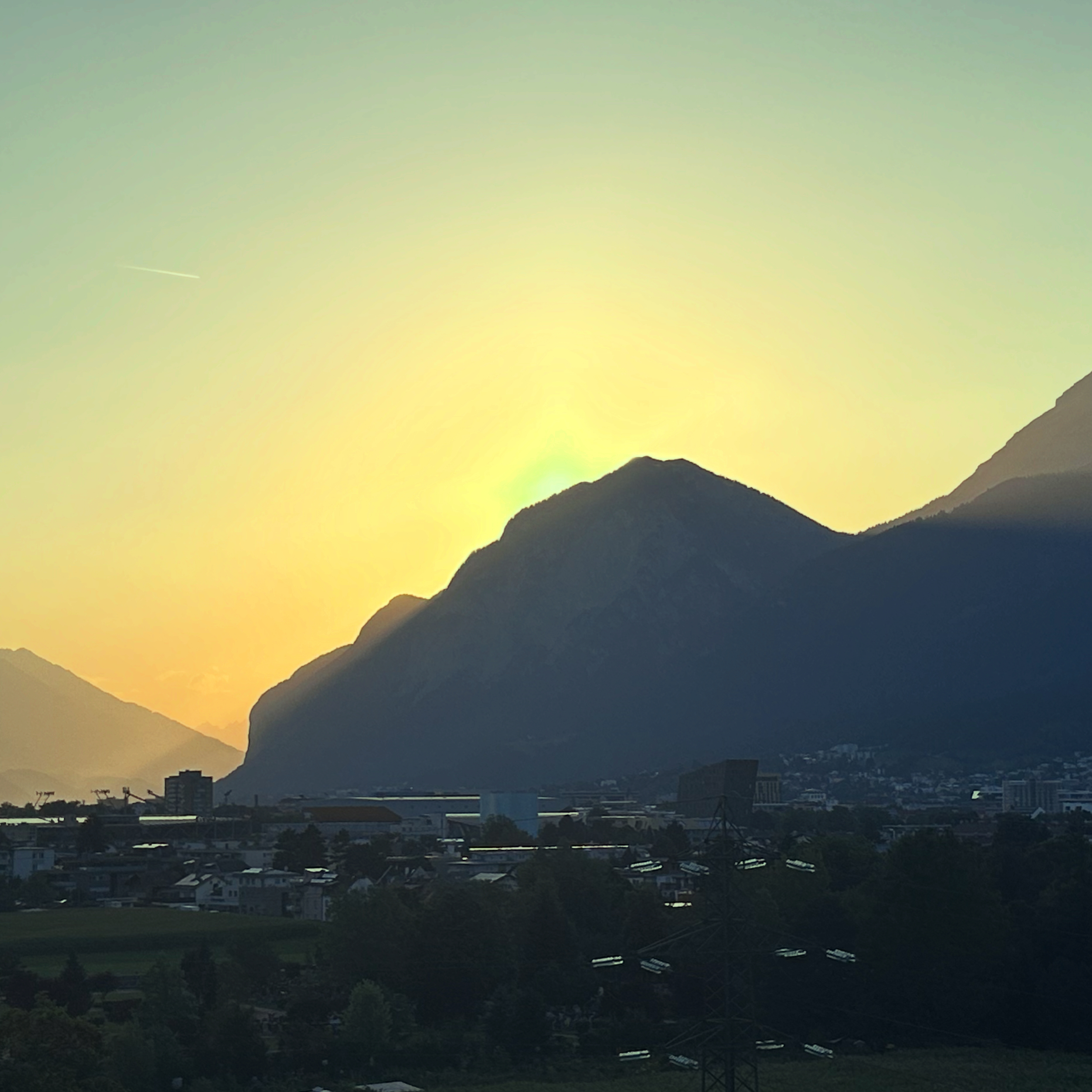 Sonnenfinsternis Innsbruck Martinswand Sonnenfinsternis Innsbruck Martinswand
